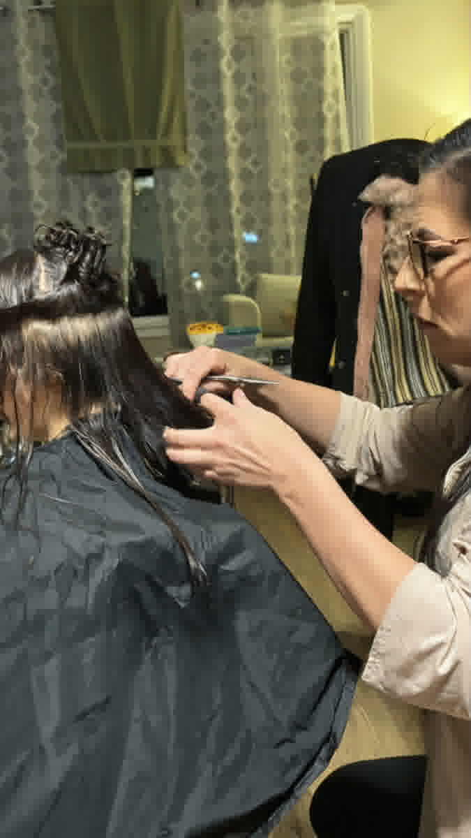 Detailed hair work